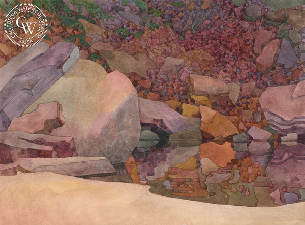 Montana dora Vista, 2014, California art by Carolyn Lord. HD giclee art prints for sale at CaliforniaWatercolor.com - original California paintings, & premium giclee prints for sale