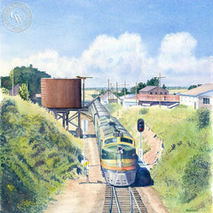 Heart of the South, California art by Chris Oldham. HD giclee art prints for sale at CaliforniaWatercolor.com - original California paintings, & premium giclee prints for sale