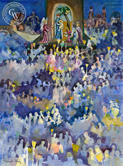 Dwight Strong - Pageant, California artist. Original watercolor art for sale, giclee art print for sale - californiawatercolor.com
