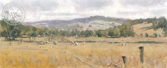 Beloved California, California art by Frank Eber. HD giclee art prints for sale at CaliforniaWatercolor.com - original California paintings, & premium giclee prints for sale
