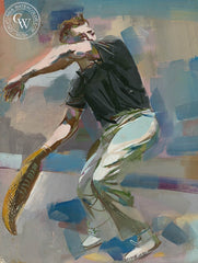 Hai Alai, California art by John Altoon. HD giclee art prints for sale at CaliforniaWatercolor.com - original California paintings, & premium giclee prints for sale