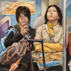 Elsewhere, California art by Ken Goldman. HD giclee art prints for sale at CaliforniaWatercolor.com - original California paintings, & premium giclee prints for sale