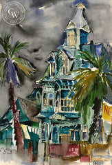 Tortillas, California art by Lois Green Cohen. HD giclee art prints for sale at CaliforniaWatercolor.com - original California paintings, & premium giclee prints for sale