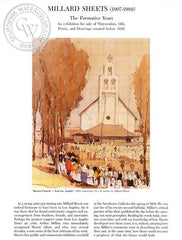 Millard Sheets, The Formative Years, a California art book, CaliforniaWatercolor.com
