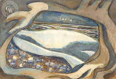 See Through Fragment, California art by Phil Dike. HD giclee art prints for sale at CaliforniaWatercolor.com - original California paintings, & premium giclee prints for sale