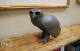 Tom Van Sant - A bronze sculpture of an Owl, Original bronze sculpture for sale, bronze wildlife sculpture, CaliforniaWatercolor.com