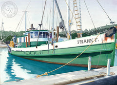 Frank F., California art by Steve Santmyer. HD giclee art prints for sale at CaliforniaWatercolor.com - original California paintings, & premium giclee prints for sale