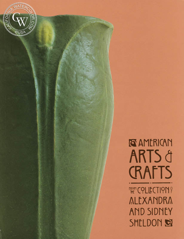 American Arts & Crafts from the Collection of Alexandra and Sidney Sheldon, California Art Book, CaliforniaWatercolor.com