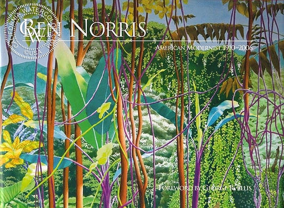 Ben Norris, American Modernist, 1910 - 2006, An Autobiography, a California art book, CaliforniaWatercolor.com