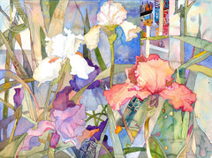 Schehrezade's Secret Garden Series, California art by Betsy Dillard Stroud. HD giclee art prints for sale at CaliforniaWatercolor.com - original California paintings, & premium giclee prints for sale