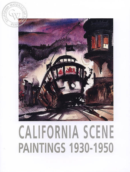 California Scene Paintings 1930-1950, a California art book, CaliforniaWatercolor.com