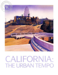 California: The Urban Tempo, a California art book, CaliforniaWatercolor.com