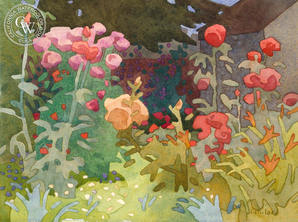 Kunst Gaarde, California art by Carolyn Lord. HD giclee art prints for sale at CaliforniaWatercolor.com - original California paintings, & premium giclee prints for sale