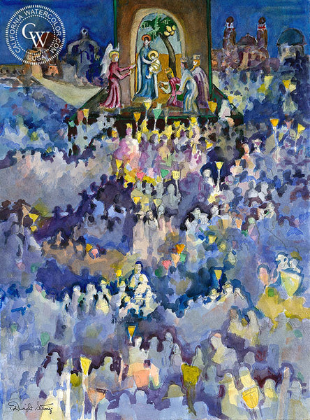 Dwight Strong - Pageant, California artist. Original watercolor art for sale, giclee art print for sale - californiawatercolor.com