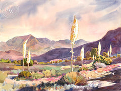 Acton Candles, a California watercolor painting by Glen Knowles. HD giclee art prints for sale at CaliforniaWatercolor.com - original California paintings, & premium giclee prints for sale