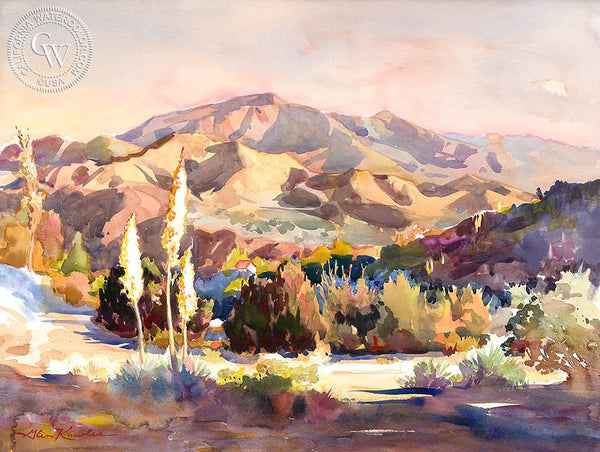 The Spirit of Nature Revealed, a California watercolor painting by Glen Knowles. HD giclee art prints for sale at CaliforniaWatercolor.com - original California paintings, & premium giclee prints for sale
