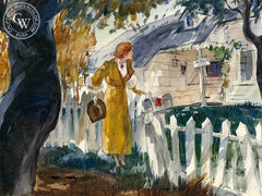 For Rent, 1936, California art by Hardie Gramatky. HD giclee art prints for sale at CaliforniaWatercolor.com - original California paintings, & premium giclee prints for sale