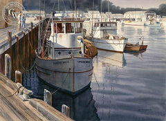 Loretta Marie, California art by John Bohnenberger. HD giclee art prints for sale at CaliforniaWatercolor.com - original California paintings, & premium giclee prints for sale