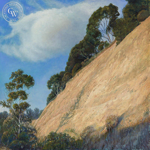 A Slice of California by Ken Goldman, an original California oil painting for sale, original California art for sale - CaliforniaWatercolor.com