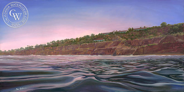 Morning Glass, a California oil painting by Ken Goldman. HD giclee art prints for sale at CaliforniaWatercolor.com - original California paintings, & premium giclee prints for sale