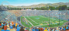 Rose Bowl, California art by Ken Goldman. HD giclee art prints for sale at CaliforniaWatercolor.com - original California paintings, & premium giclee prints for sale