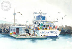 Dana Pride, California art by Steve Santmyer. HD giclee art prints for sale at CaliforniaWatercolor.com - original California paintings, & premium giclee prints for sale