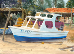 Yareli, California art by Steve Santmyer. HD giclee art prints for sale at CaliforniaWatercolor.com - original California paintings, & premium giclee prints for sale