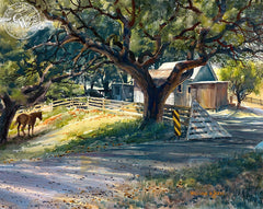 William Jekel - Noon Day Sun, California art, original California watercolor art for sale - CaliforniaWatercolor.com